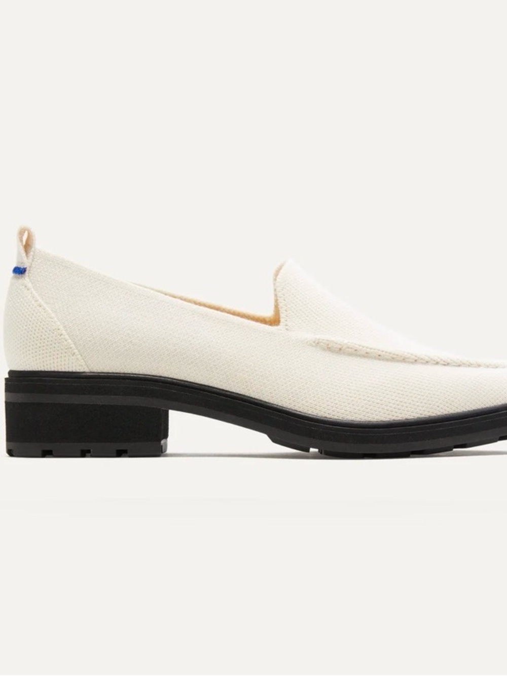 Rothy’s Lug Loafer size 9 Ivory